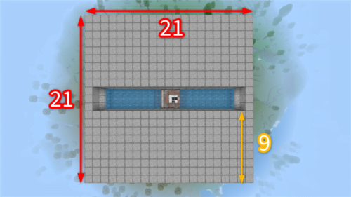 湧き層の１層目の作り方