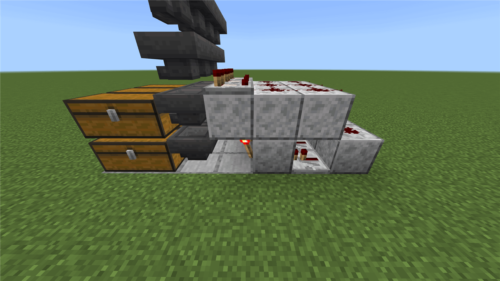 クラフター（自動作業台）のアイテム仕分け機への接続方法6