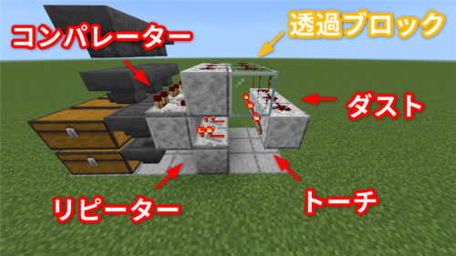 クラフター（自動作業台）のアイテム仕分け機への接続方法7